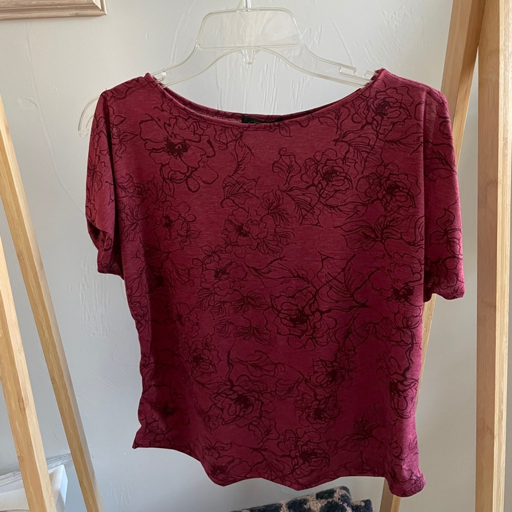 Colette Romey Cold Shoulder Knit Top
